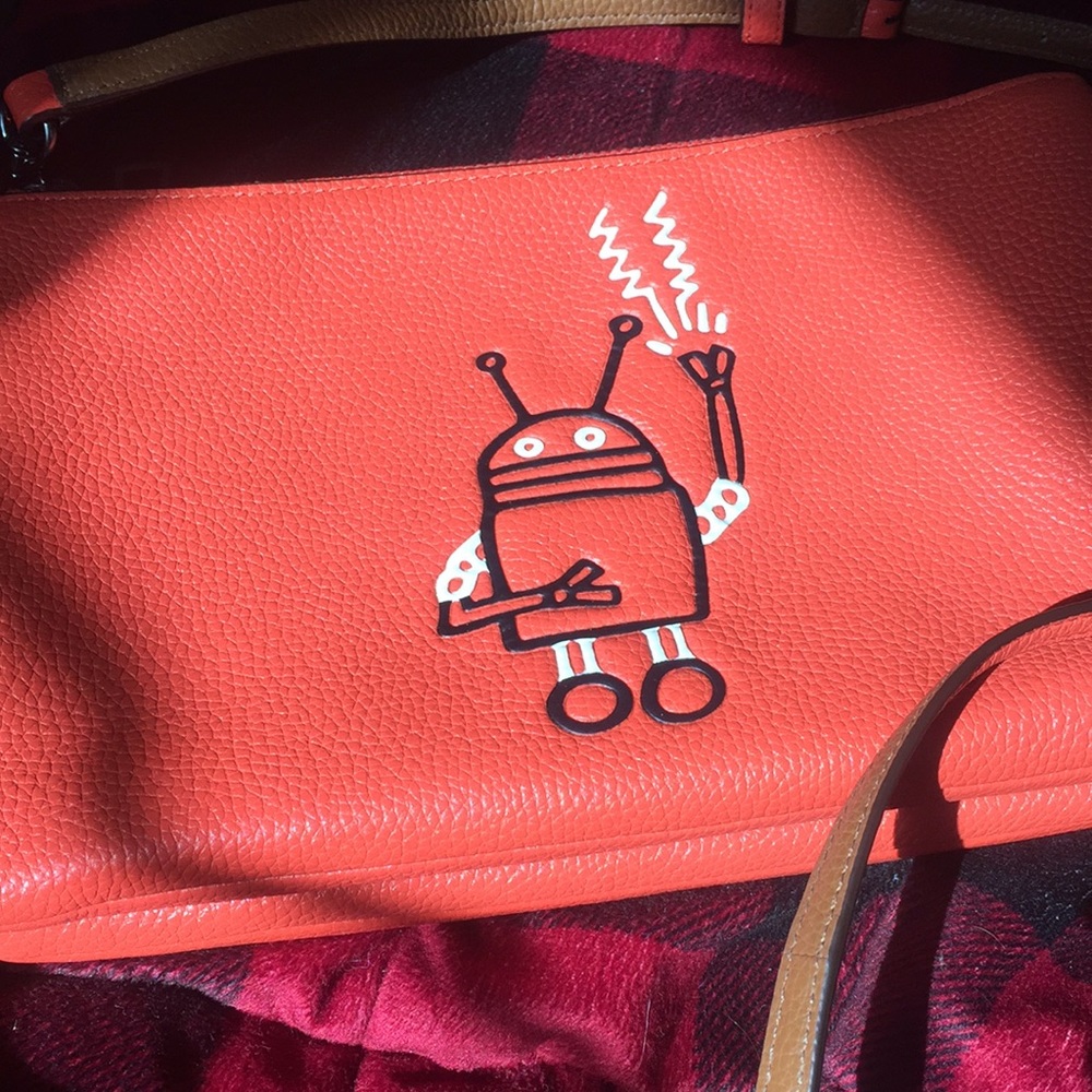 Limited edition Keith Haring Coach purse